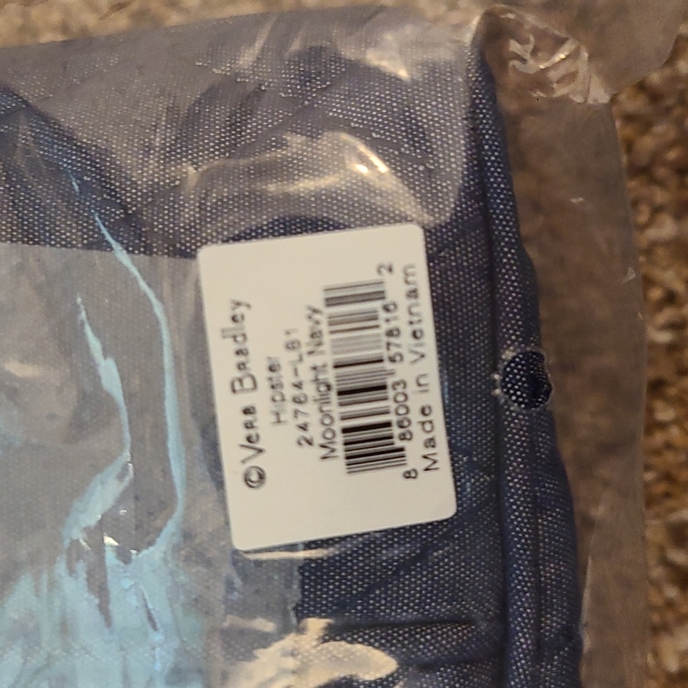Vera Bradley Hipster denim Moonlight Navy - Picture 3 of 7